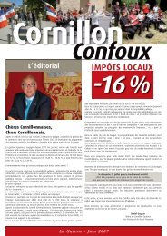 CORNILLON BULLETIN 06-07 - Cornillon-Confoux