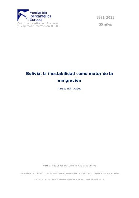 Bolivia, la inestabilidad como motor de la ... - El Diario Exterior