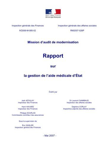 Rapport - La Documentation franÃ§aise