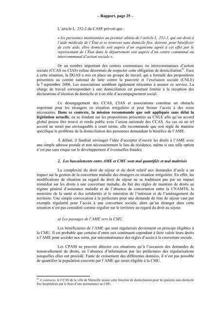 Rapport - La Documentation franÃ§aise