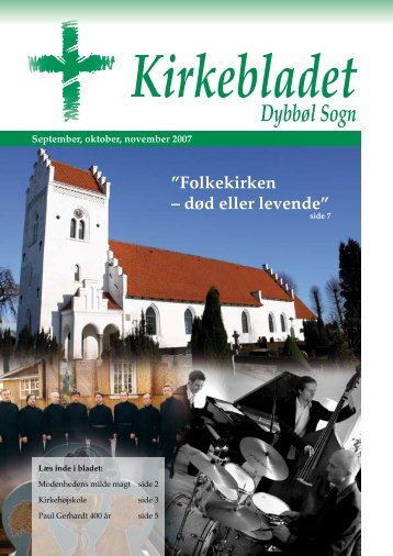 Kirkebladet september 2007 - DybbÃ¸l Kirke