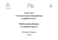 Slides du cours - Cerea