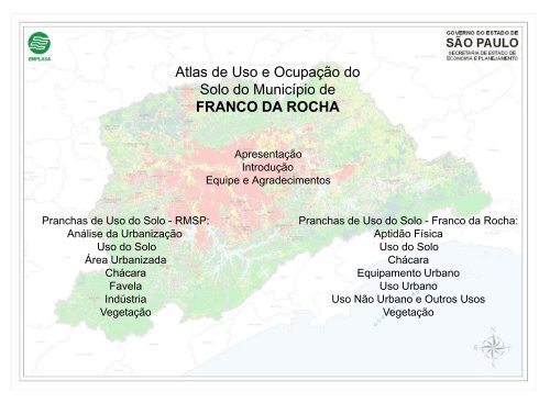 Atlas de Uso e Ocupação do Solo do Município de ... - Emplasa