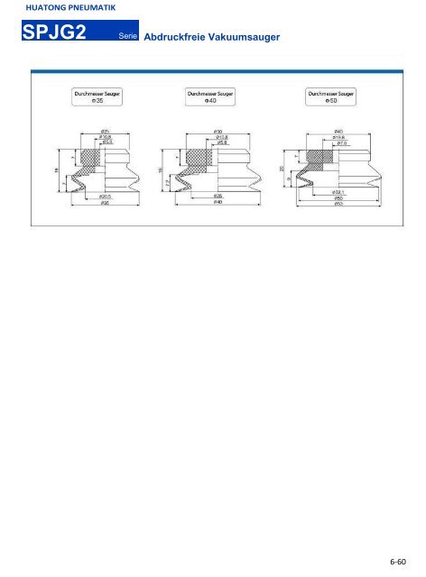 HUATONG Pneumatik Katalog Teil6: Vakuumtechnologie DEUTSCH