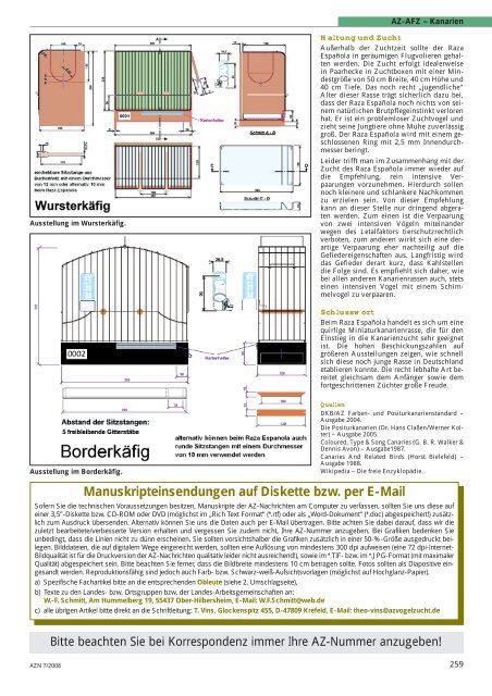 Sammelmappe Rassebeschreibungen - Westdeutscher Farben ...