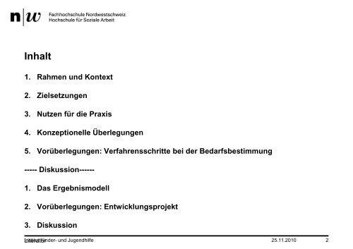 Projektskizze Bedarfsbestimmung - VOJA