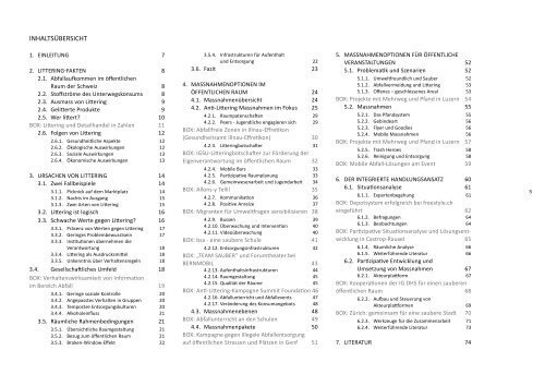 HandbucH Littering - Littering Toolbox