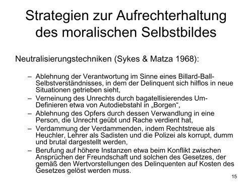 Jugend und gesellschaftlicher Wandel aus kriminologischer ... - VOJA