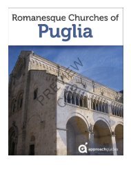 guide to the Romanesque churches of Puglia - Approach Guides