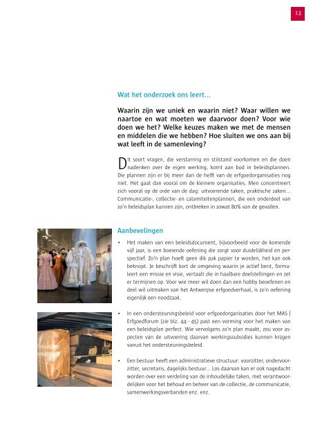 Brochure erfgoedwerking ( pdf ) - Museum aan de Stroom