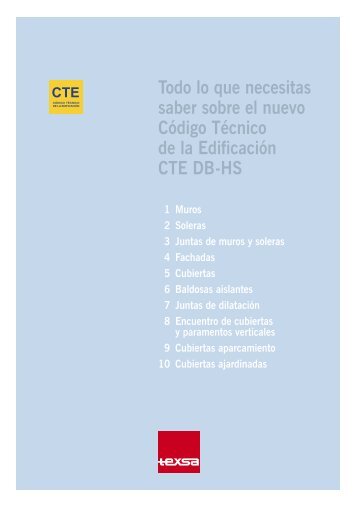 Todo lo que necesitas saber sobre el nuevo Código Técnico ... - Texsa