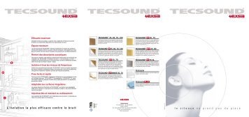 Systèmes d'isolation acoustique - Texsa