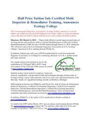 Find An adm Certified Inspector As Of July adm Com