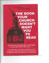 The Book Your Church Doesnt Want You to Read