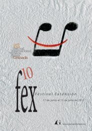 Consulte aquÃ­ el Folleto del Fex 2013 - Festival Internacional de ...