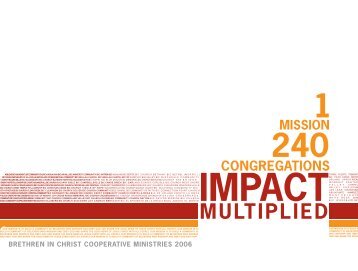 impact - Brethren in Christ Church