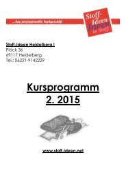 Kursprogramm Heidelberg I.2015