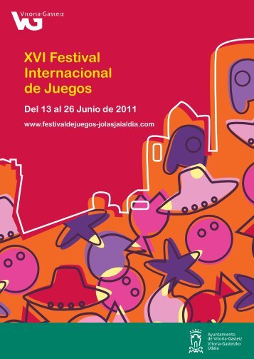 XVI Festival Internacional de Juegos - Ayuntamiento de Vitoria-Gasteiz