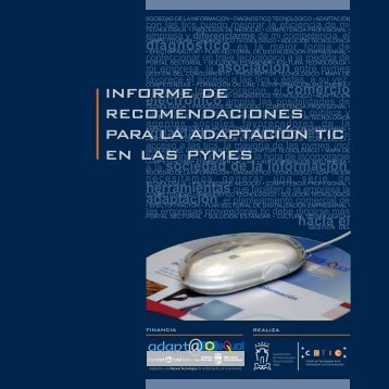 informe de recomendaciones para la adaptación tic en las pymes ...