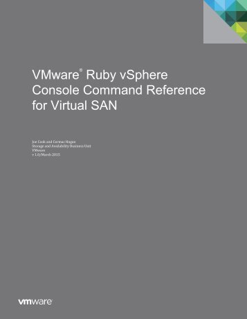 VMware-Ruby-vSphere-Console-Command-Reference-For-Virtual-SAN