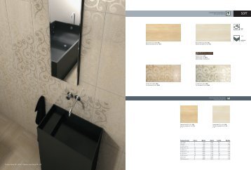 Tul Luxe Noce 32 x 65,3 / Navona Luxe Noce 32 x 32