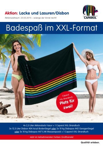 Badespaß im XXL-Format