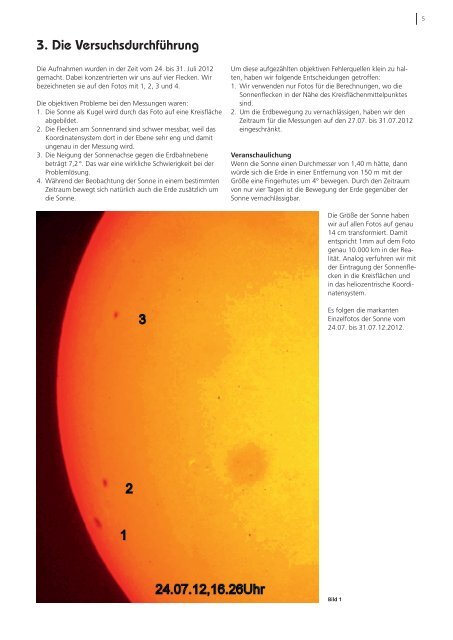 Die differenzielle Rotation der Sonne