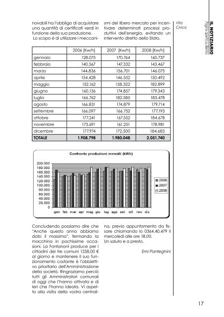 IL NOTIZIARIO - Comune di Bienno