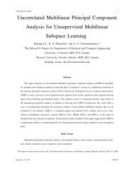 Uncorrelated Multilinear Principal Component Analysis for ...