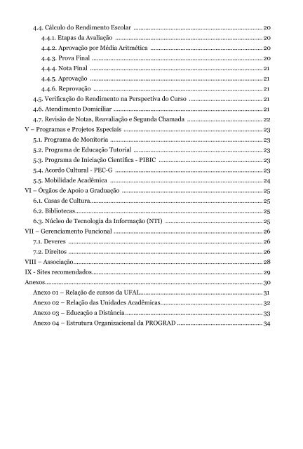 NavegaÃ§Ã£o RÃ¡pida - Universidade Federal de Alagoas