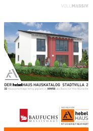 DER hebelHAUS HAUSKATALOG STADTVILLA 2