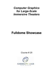 Fulldome Showcase