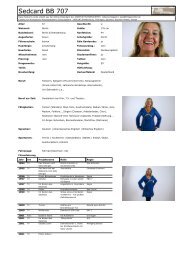 Sedcard BB 707 - AGENTUR FILMGESICHTER