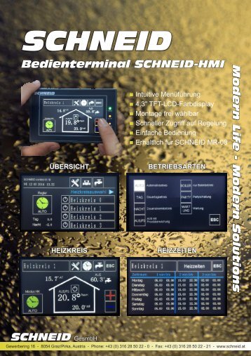 Bedienterminal HMI