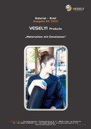VESELY! material letter, 02/2015