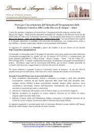 procedura prova di idoneita - Ufficio Scuola Diocesi di Anagni-Alatri