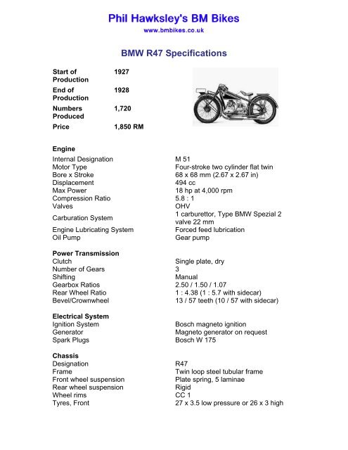 Download - BM Bikes, BMW Motorcycle Information