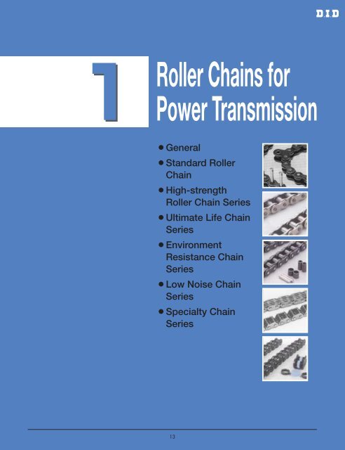 DID 60 standard roller chain - Big Bike Webshop