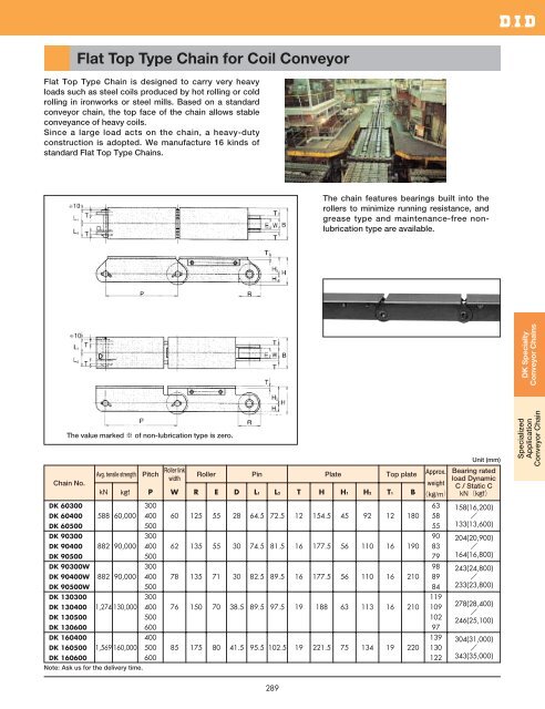 DID 60 standard roller chain - Big Bike Webshop