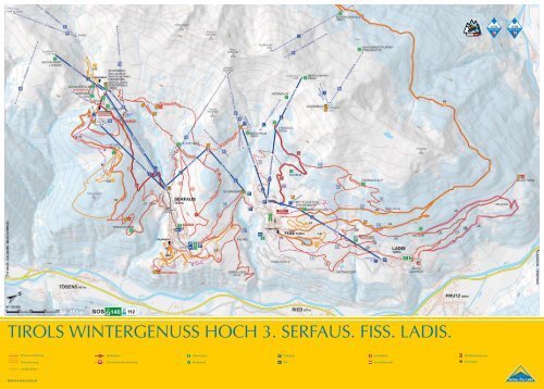 Loipenplan - Serfaus-Fiss-Ladis