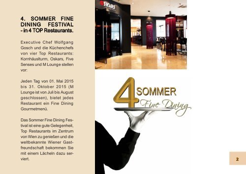 4. Sommer Fine Dining Oskars