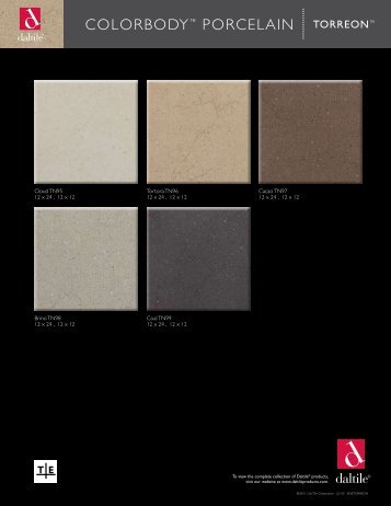 ColorBoDyâ¢ PorCelAIn - Products - Daltile