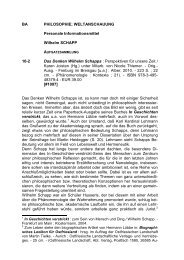 Rezension - bei der Wilhelm-Schapp-Forschungsstelle