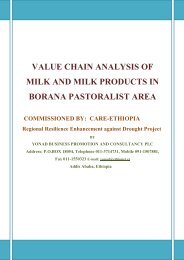 value chain analysis of milk and milk products in borana pastoralist ...
