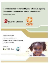 Climate-related vulnerability and adaptive capacity in ... - FAO