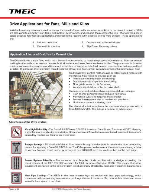 Drive Solutions for the Global Cement Industry (email) - Tmeic.com