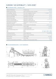 EUROMIX 120 Datenblatt / Data sheet - NISBAU GmbH