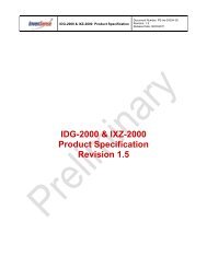 IDG-2000 & IXZ-2000 Product Specification Revision 1.5 - InvenSense