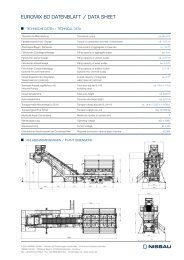 EUROMIX 60 Datenblatt / Data sheet - NISBAU GmbH