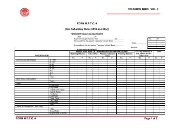 TREASURY CODE VOL- II FORM MPTC 4 Page 1 ... - Mptreasury.org